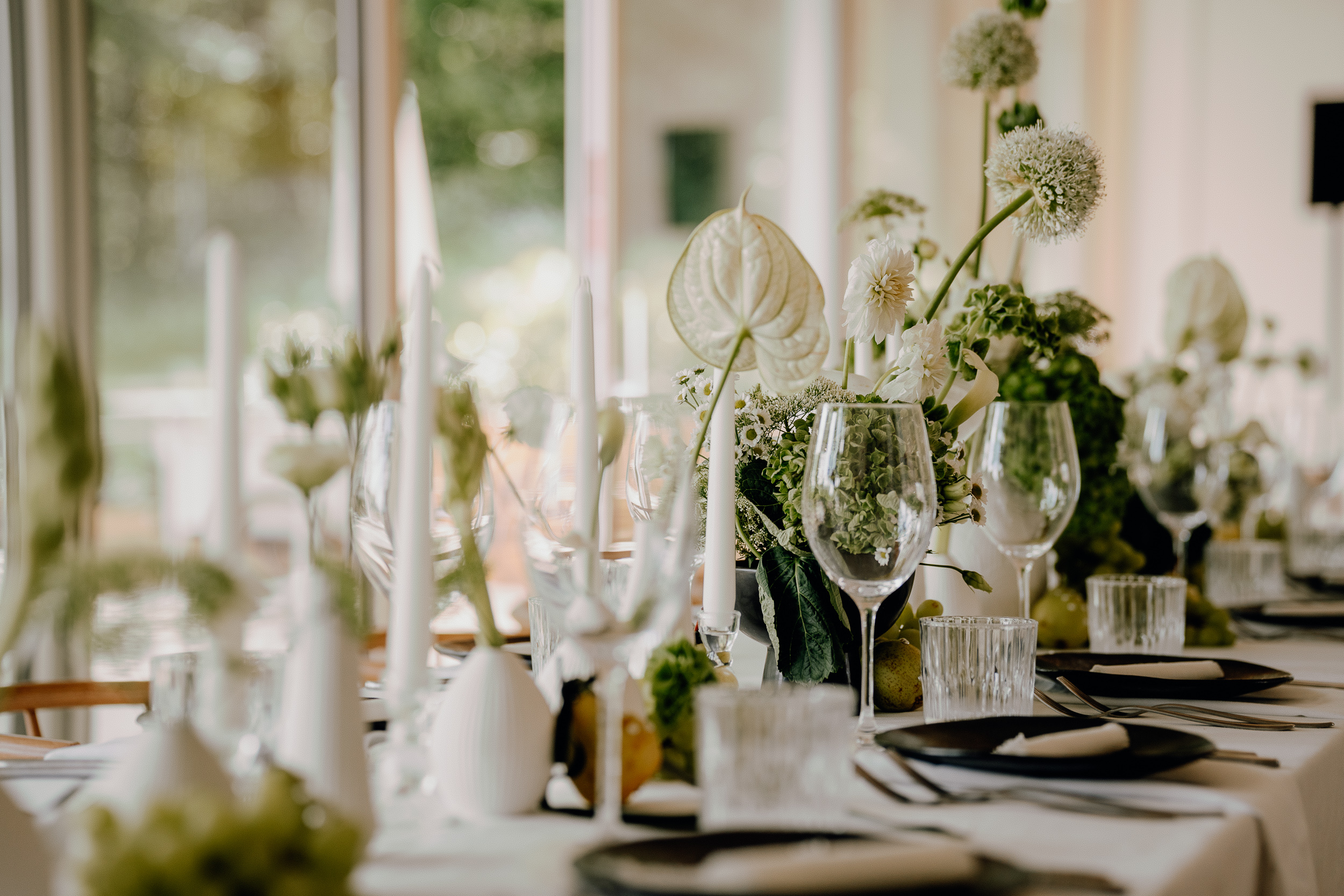 Nadine Gabriel Sängerin Hochzeit, Dinner Table